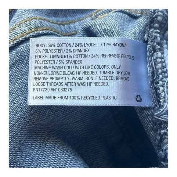 Universal Thread Distressed Mid-Rise Straight Leg Jeans Women Size 6/28 - Picture 10 of 10